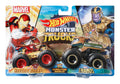 Hot Wheels Monster Trucks 1.64 Scale 2-Pack, close-up detail