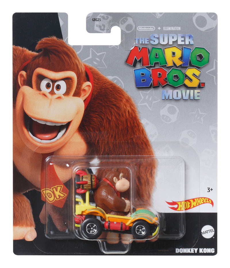 Hot Wheels Mario Kart Assortment, side angle