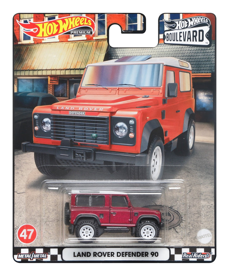 Hot Wheels Premium Boulevard Vehicle Assortment, size reference