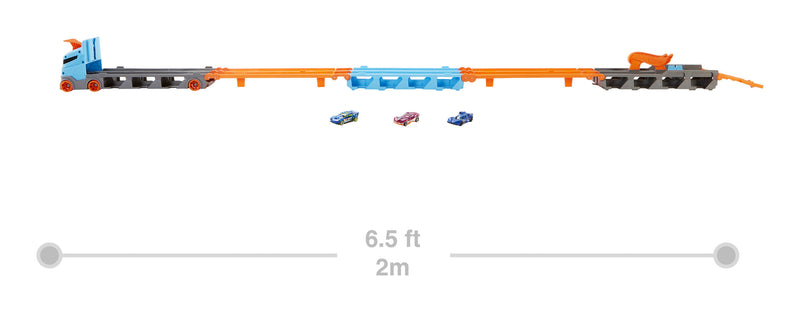 Hot Wheels City Speedway Hauler, close-up detail