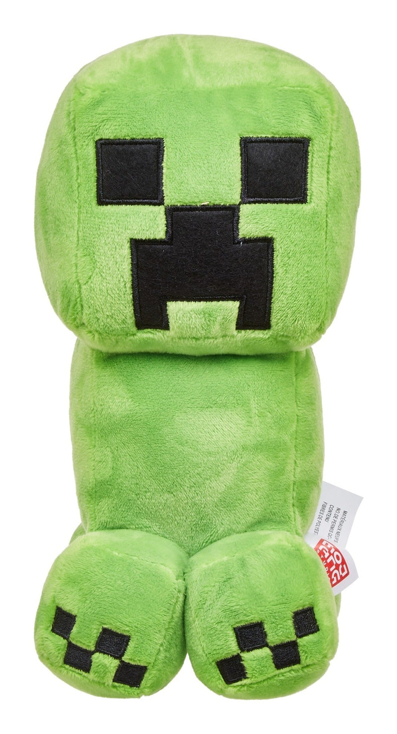 Minecraft 8 Plush Assortment, showing reverse