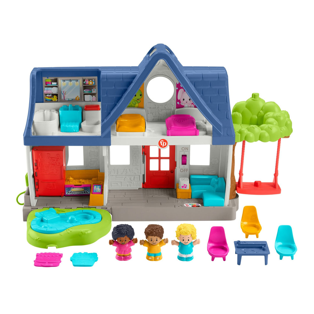 Fisher Price Little People Lets Play Home House Play Set