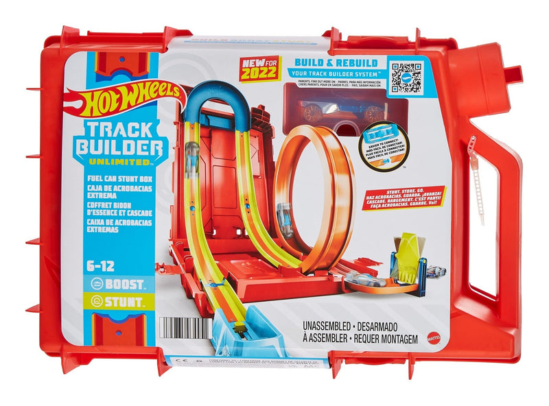 Hot Wheels Track Builder Unlimited Fuel Can Stunt Box, alternate view