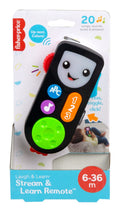 Fisher Price Laugh & Learn Stream & Learn Remote, in display