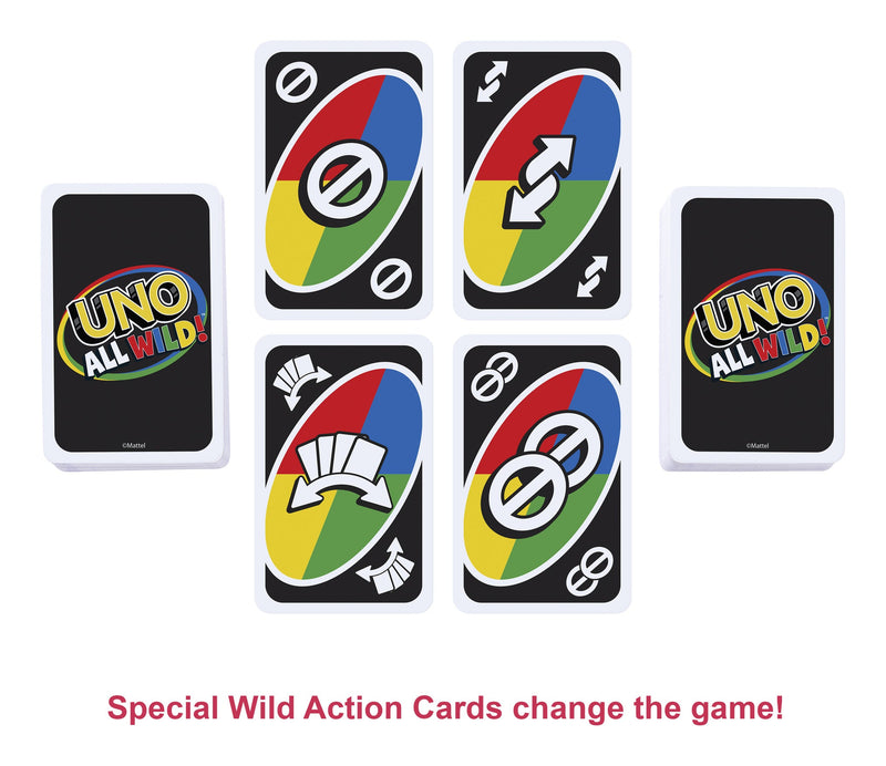 Uno All Wild, in display