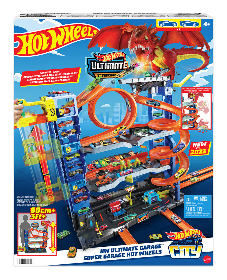 Hot Wheels City Ultimate Garage, packaging shot