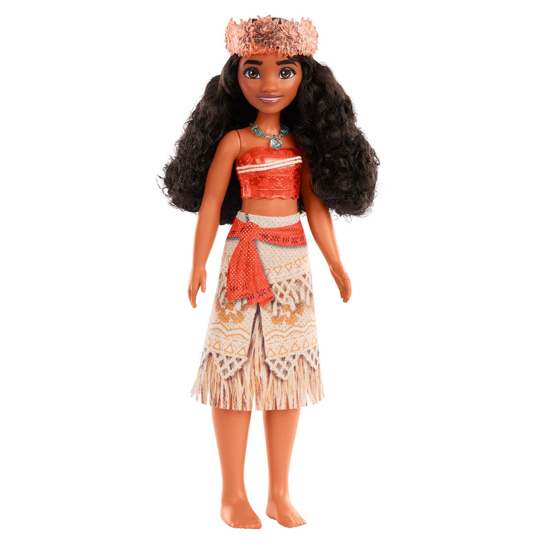 Disney Princess Moana Doll, showing reverse