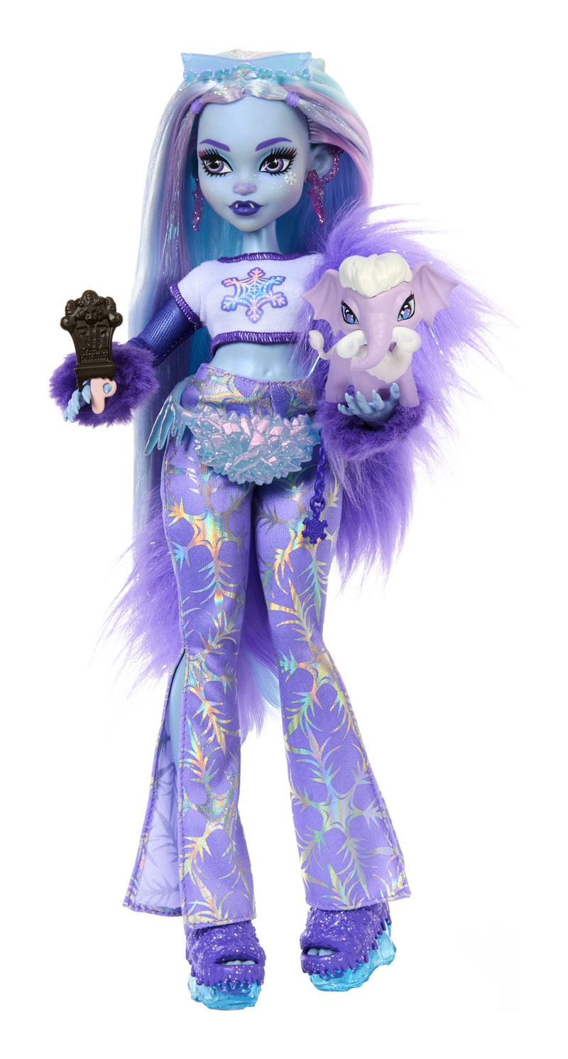 Monster High Abbey Bominable Doll, side angle