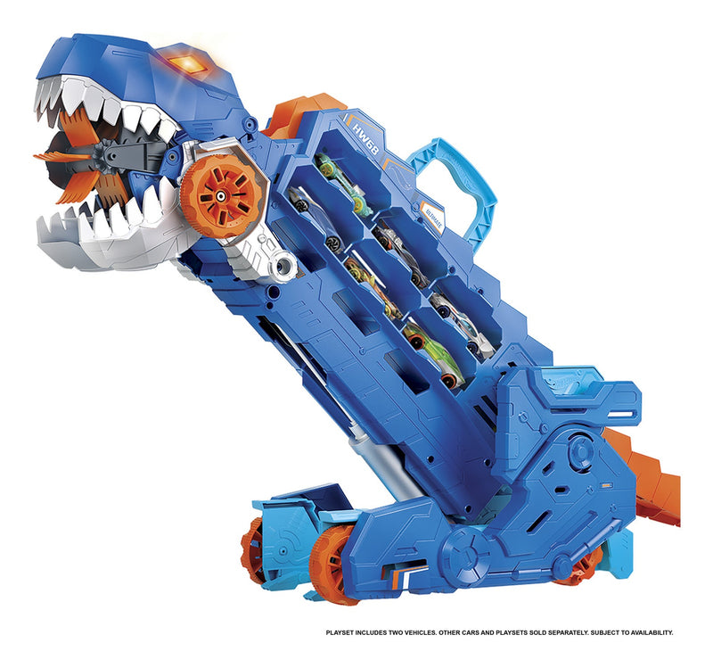Hot Wheels Ultimate T-Rex Transporter Playset, alternate view