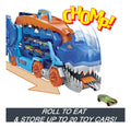 Hot Wheels Ultimate T-Rex Transporter Playset, side angle