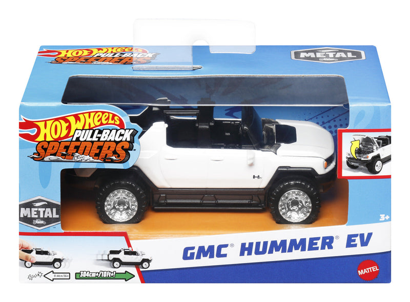Hot Wheels Pull-Back Speeders Assortment, side angle