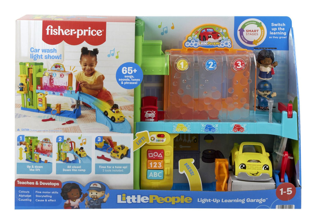 Fisher-Price Little People Light-Up Learning Garage