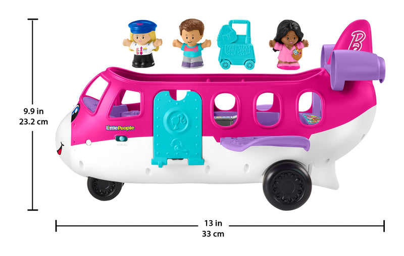 Fisher Price Little People Barbie Dream Plane, close-up detail