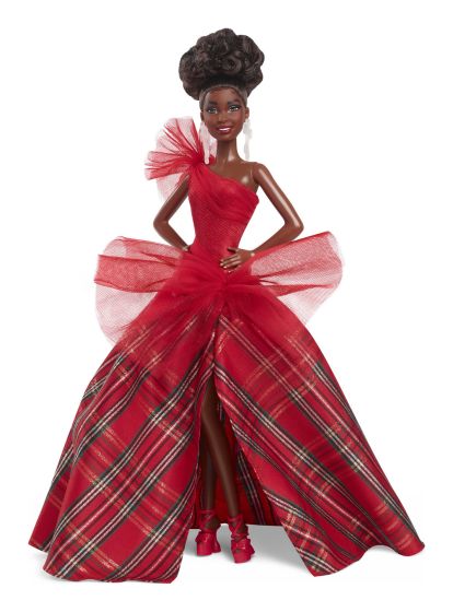 Barbie Holiday Doll Brown Hair