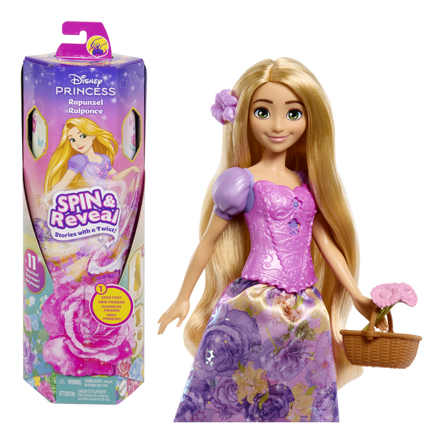 Disney Princess Spin & Reveal Rapunzel, alternate view