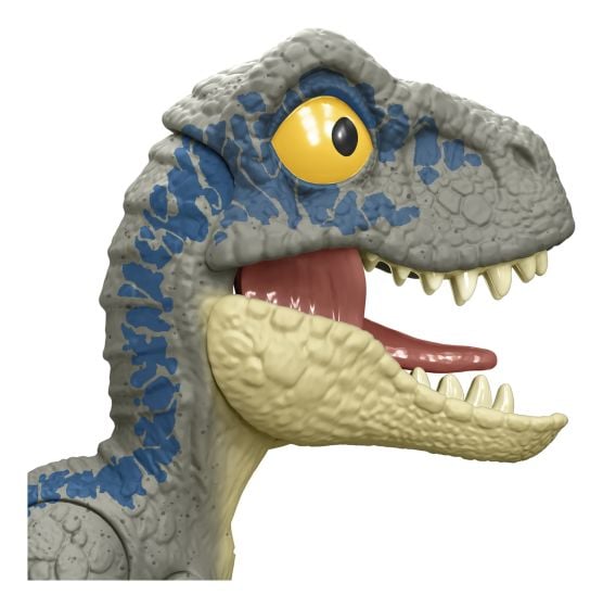 Jurassic World Blue Mega Roar Velociraptor Figure