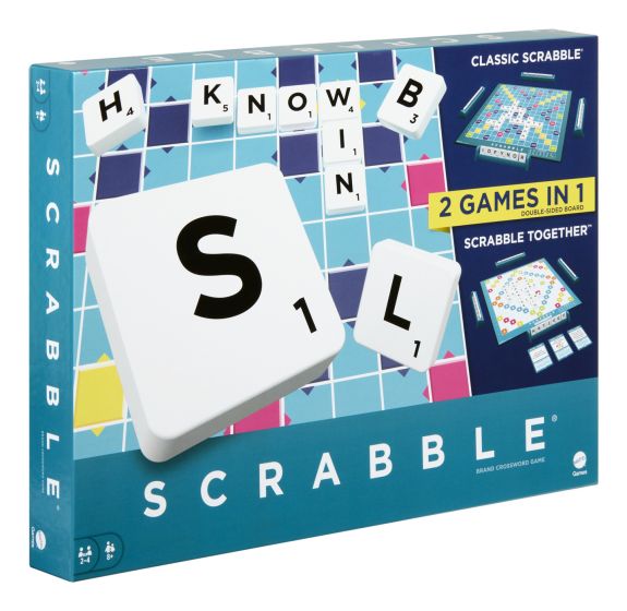 Scrabble Original, rear view