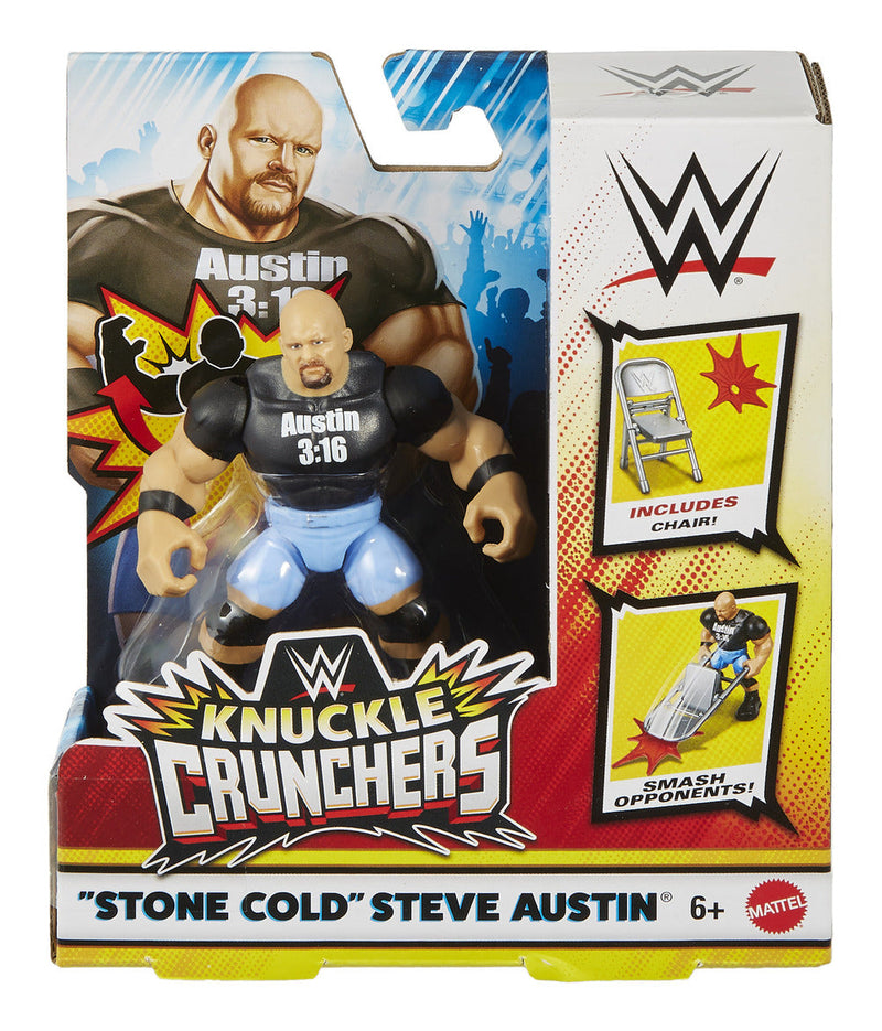 World Wrestling Entertainment (WWE) Characters 3.25" Scale Knuckle Crunchers action Figures (1-Pack)