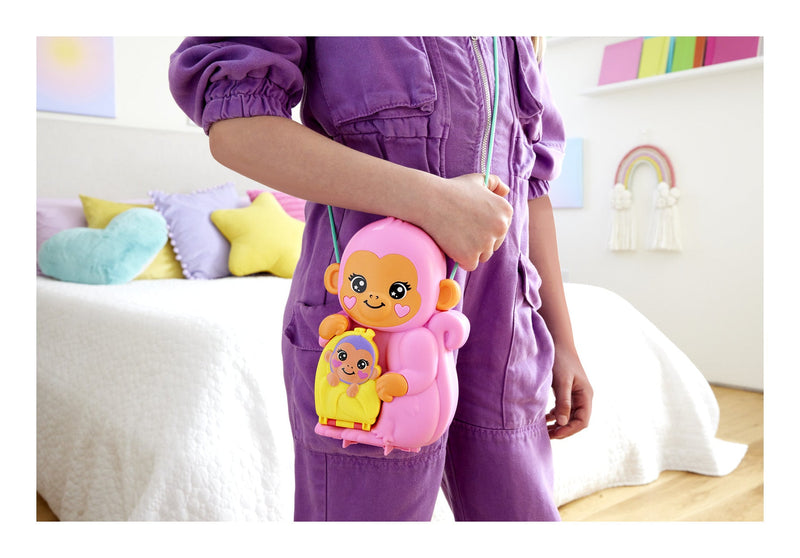 Polly Pocket Monkey Mamma, rear view