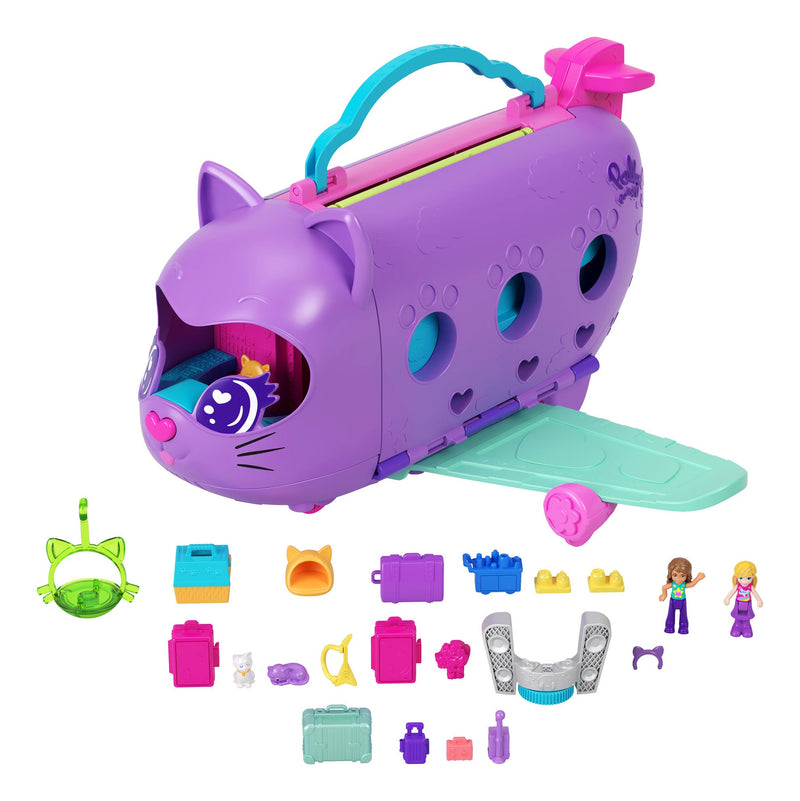 Polly Pocket Kitty Plane, size reference