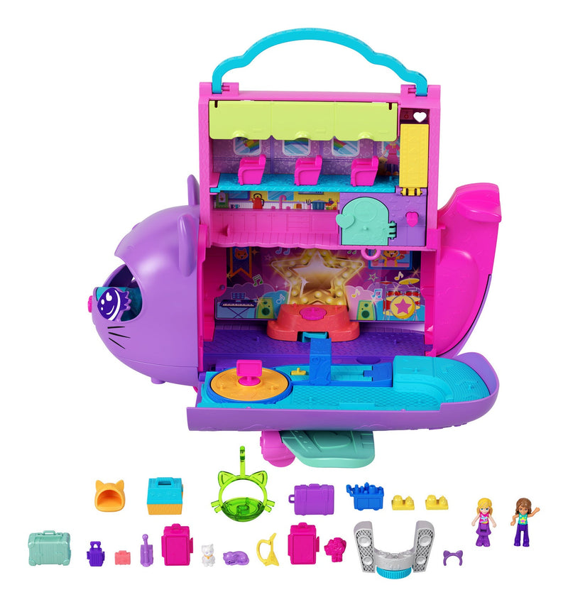 Polly Pocket Kitty Plane, additional view