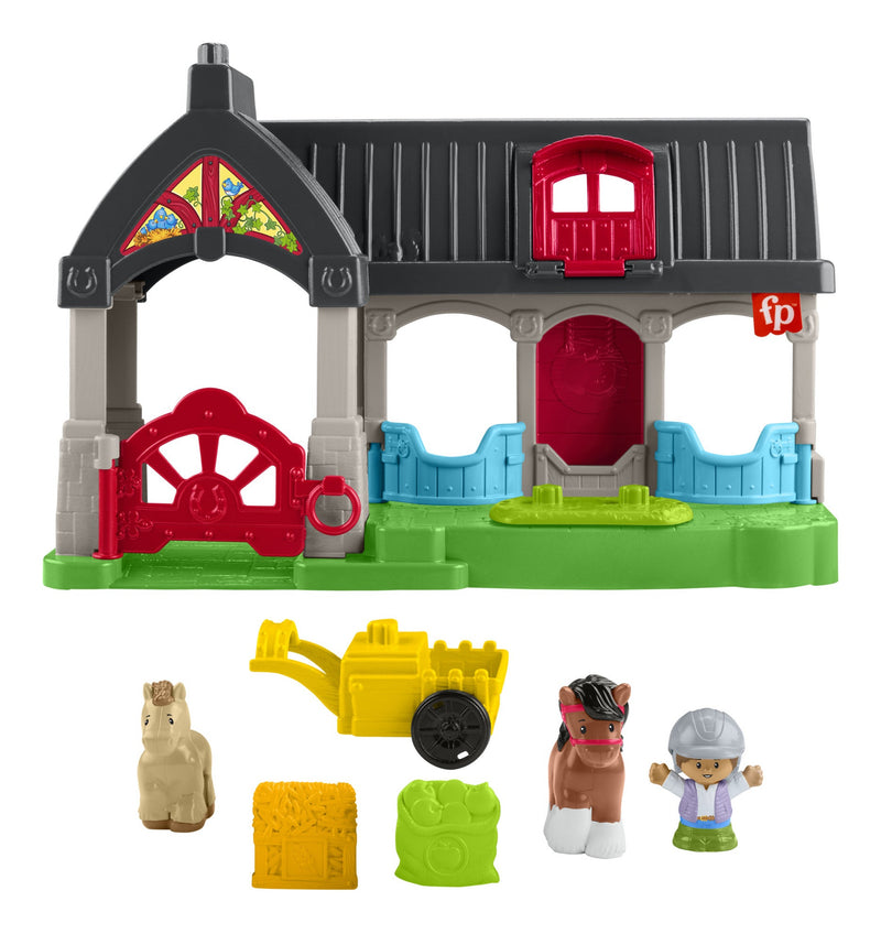 Fisher Price Little People Stable Playset, alternate view