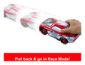 Disney Cars Hero Drifting Global Racing Cup McQueen, showing reverse