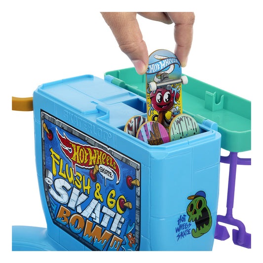 Hot Wheels Flushin' Skate Bowl, alternate view