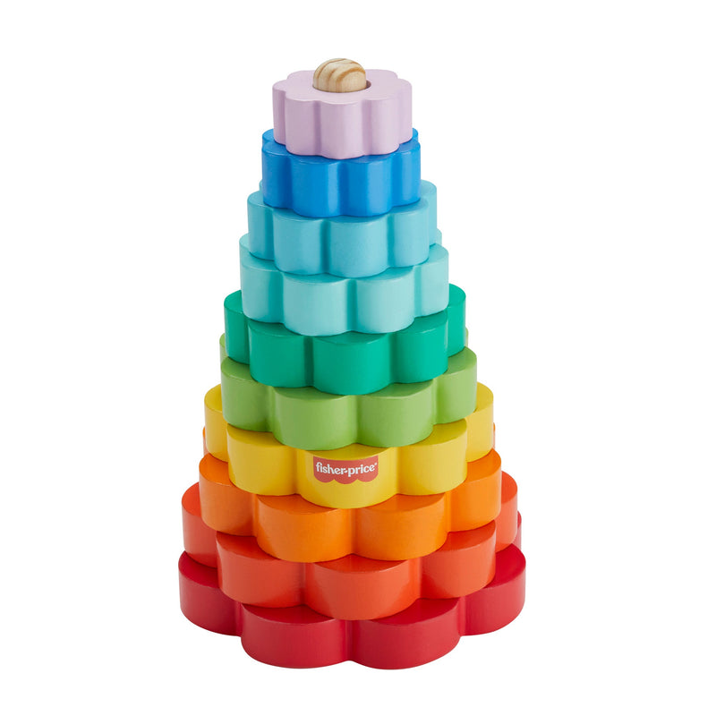 Fisher Price Wooden Ring Stacker, size reference