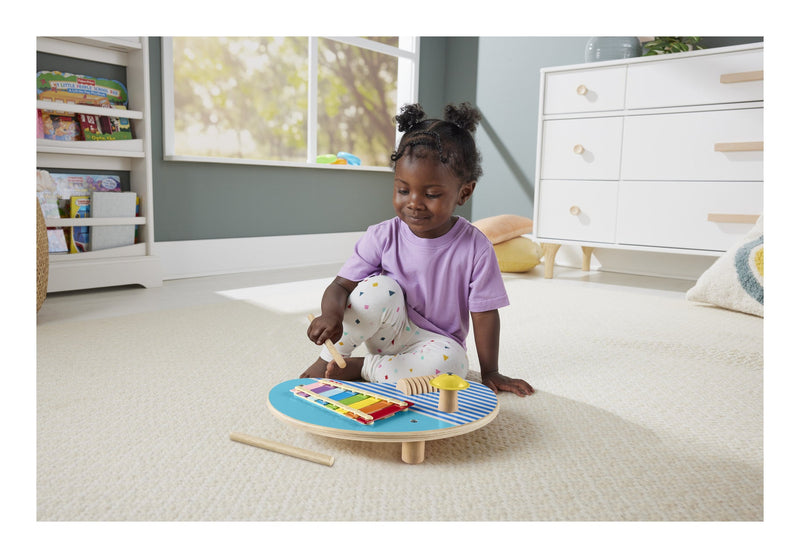 Fisher Price Wooden Music Table, in display