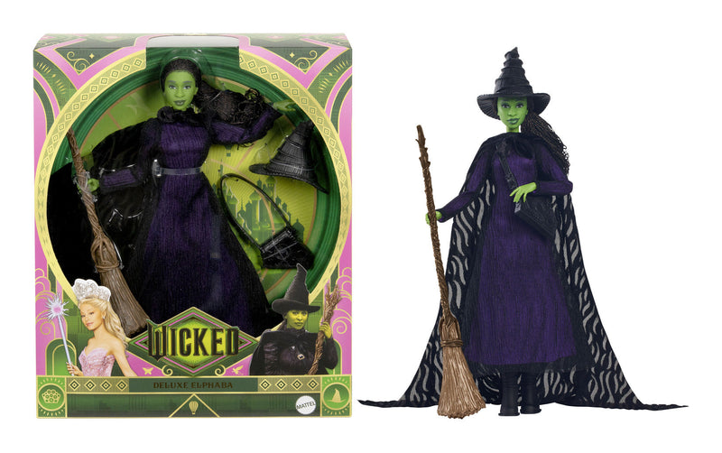 Universal Pictures’ Wicked Deluxe Elphaba Fashion, packaging shot