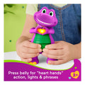 Fisher Price Heart Hands Barney, in display