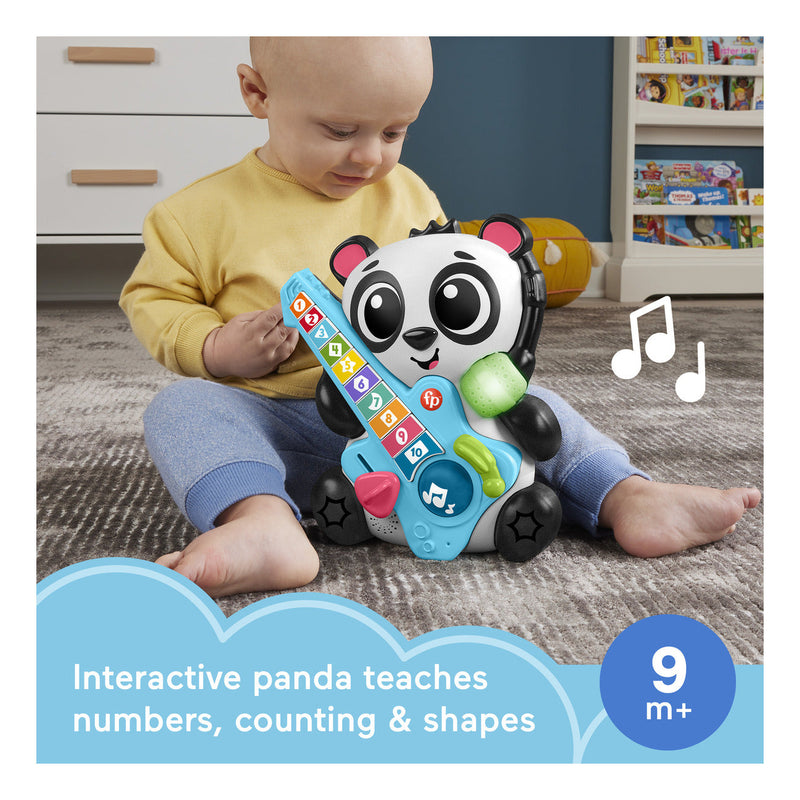 Fisher Price Link Squad Jam & Count Panda, in display