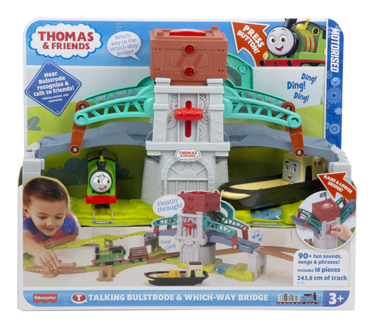 Thomas & Friends Talking Bulstrode and Drawbridge collectible from Abgee