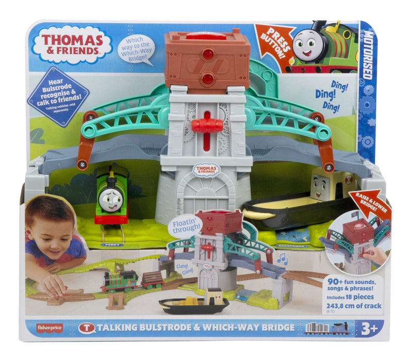 Thomas & Friends Talking Bulstrode and Drawbridge collectible from Abgee