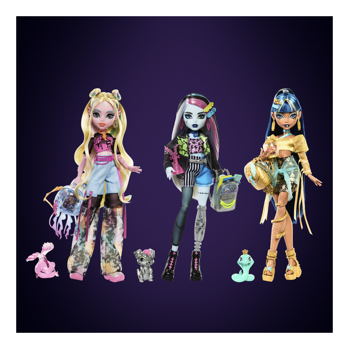 Monster High Jinafire Long Doll, size reference