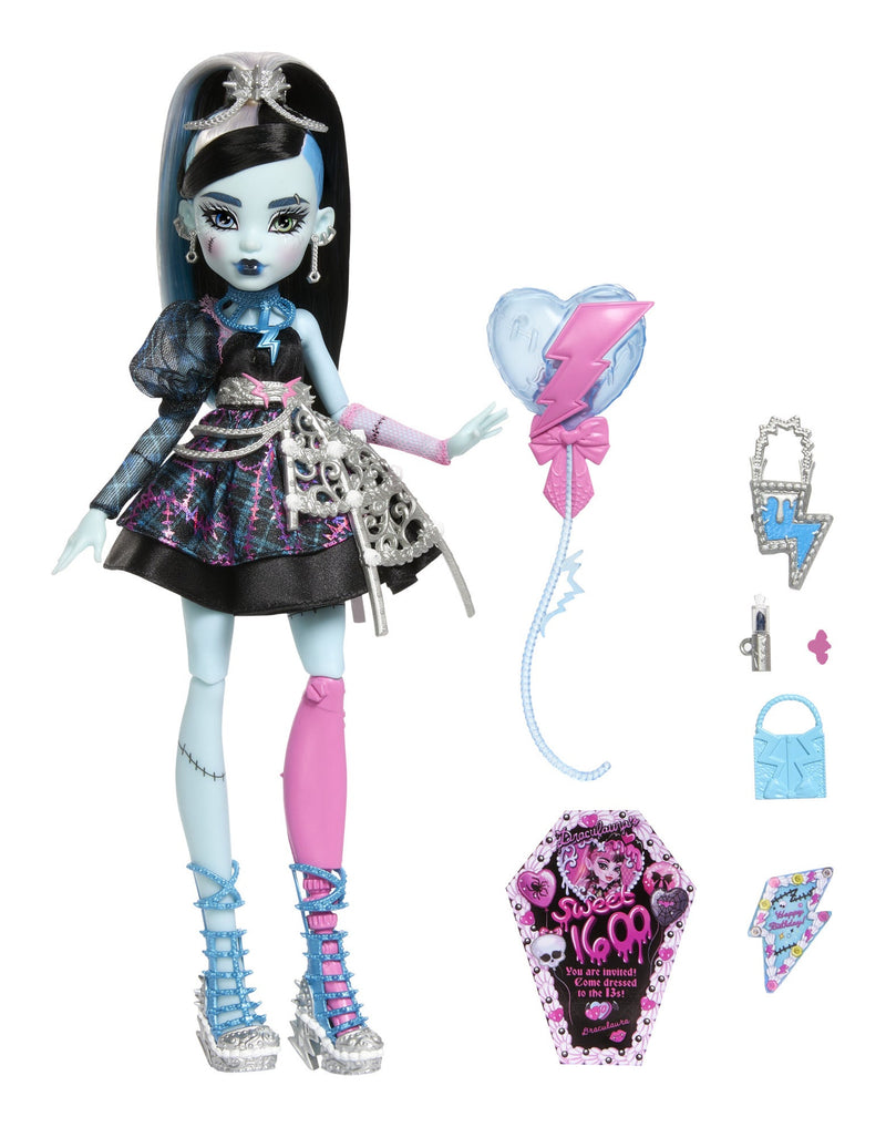 Monster High Scary Sweet Birthday Frankie, side angle