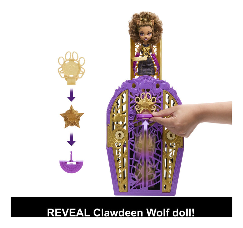 Monster High Skulltimate Secrets Clawdeen, size reference