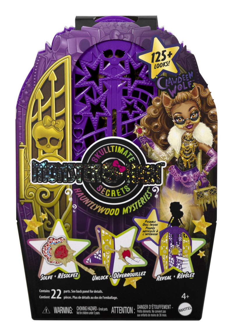 Monster High Skulltimate Secrets Clawdeen, packaging shot