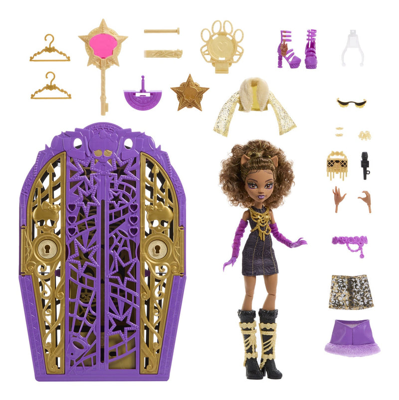 Monster High Skulltimate Secrets Clawdeen, product detail