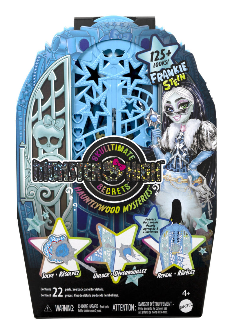 Monster High Skulltimate Secrets Frankie, in display