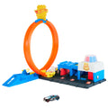 Hot Wheels City Super Police Station, side angle