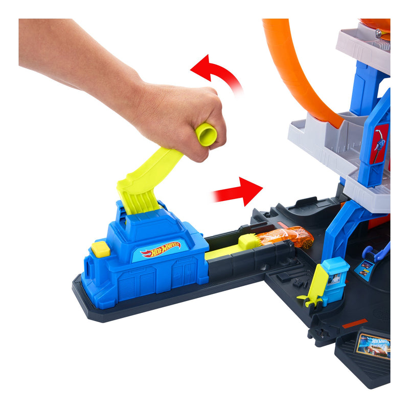 Hot Wheels City Mega Loop Garage, product detail