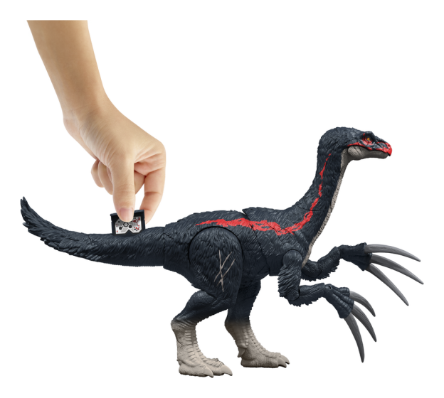 Jurassic World Chaos Theory Therizinosaurus Slash and Roar Figure