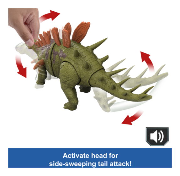 Jurassic World Wild Roar Kentrosaurus