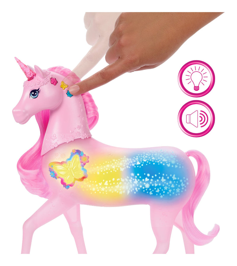 Barbie Sparkle Lights Unicorn, alternate view