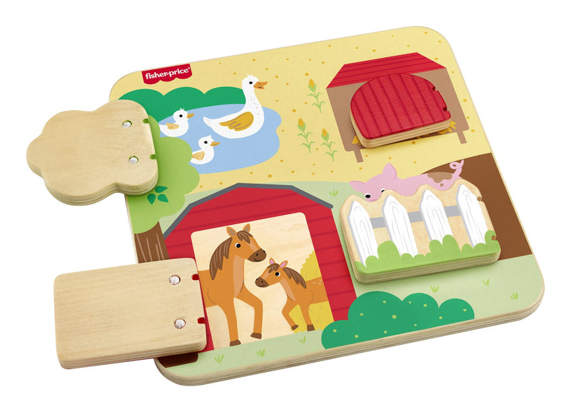 Fisher Price Wooden Farm Animal Board, size reference