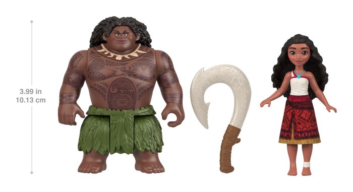 Disney Moana 2 Moana & Maui Ocean Adventures Action Figures 2 Pack