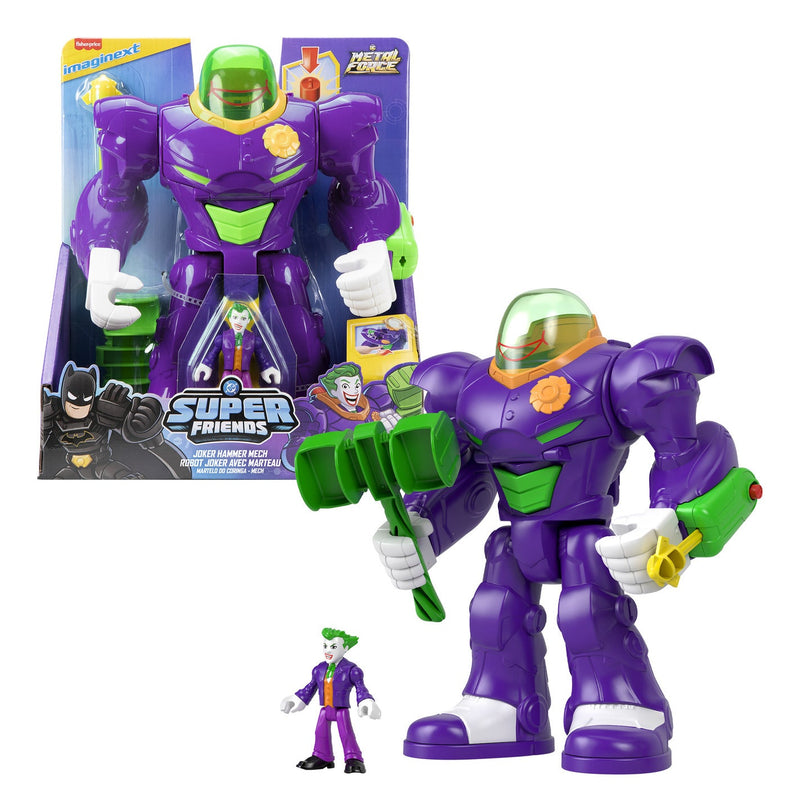 Imaginext The Joker Mech, size reference