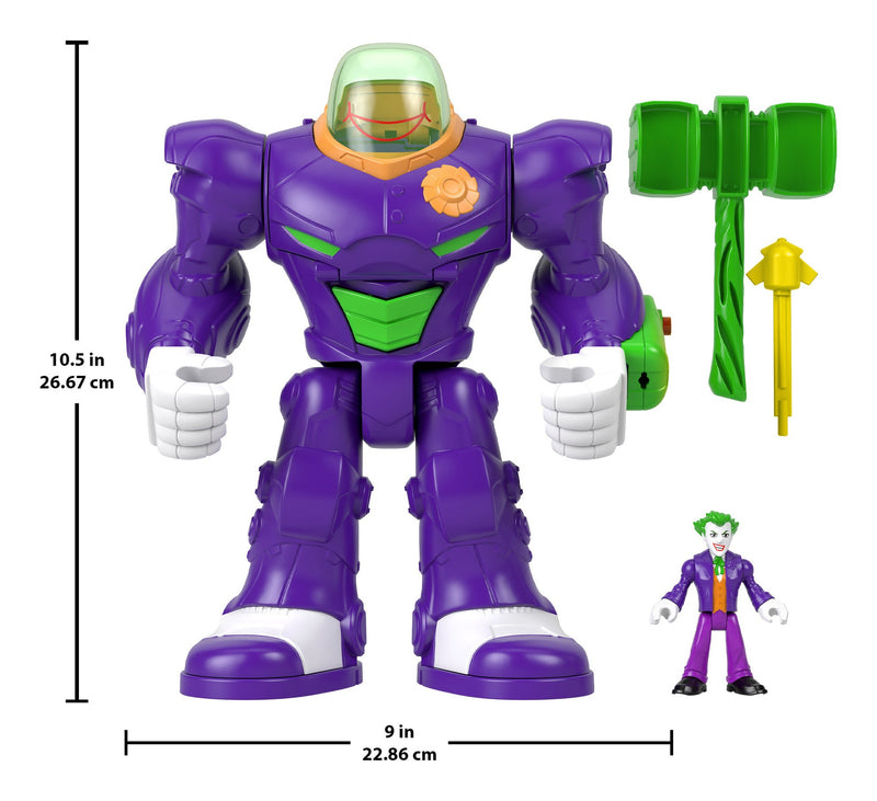 Imaginext The Joker Mech, showing reverse
